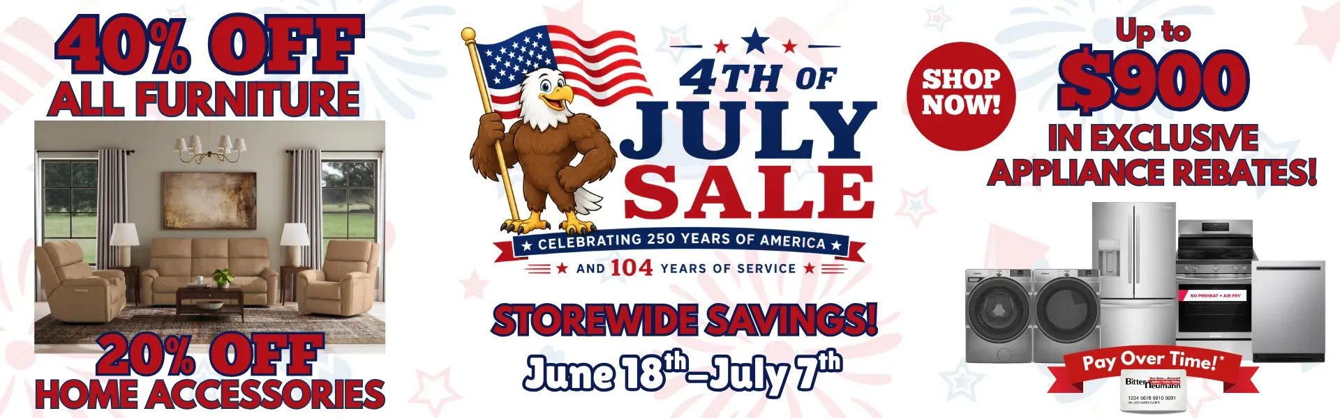 4th of July Sale
